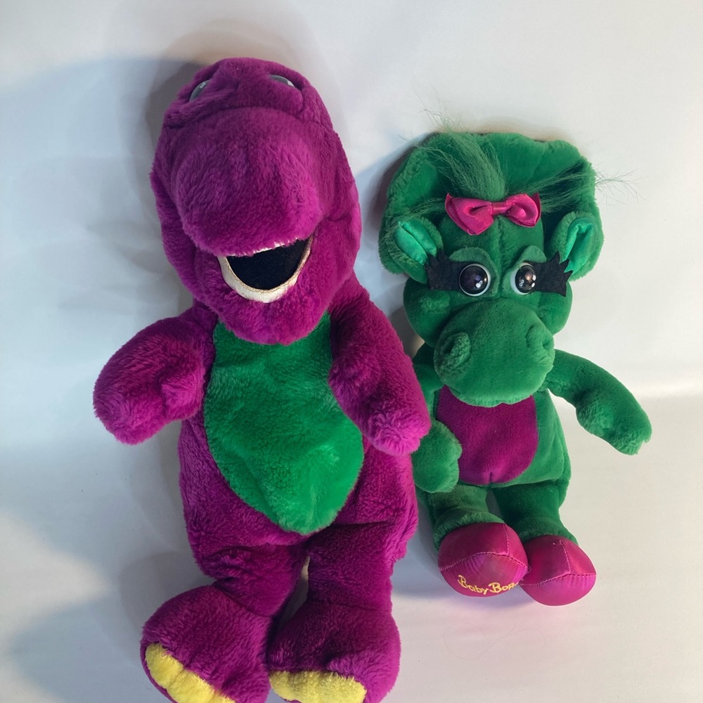 Barney Baby Bop by Lyons Group Dakin 12” Plush-Vintage